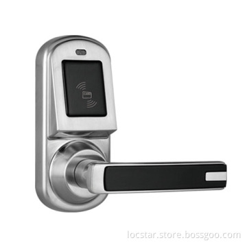 RFID Hotel Card Lock with Single Deadbolt Latch